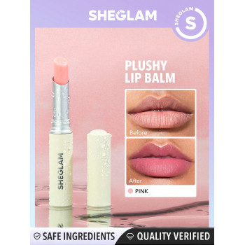 SHEGLAM Baume À Lèvres Doux-02 Pink Natural Gloss Hydrating Tinted Lip Care Olive Oil Shea Butter Lip Makeup - 836190