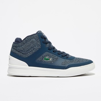 Lacoste - Baskets Explorateur Spt Mid 317 2 bleu marine/blanc - 04 -2476991