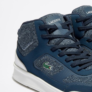 Lacoste - Baskets Explorateur Spt Mid 317 2 bleu marine/blanc - 04 -2476991