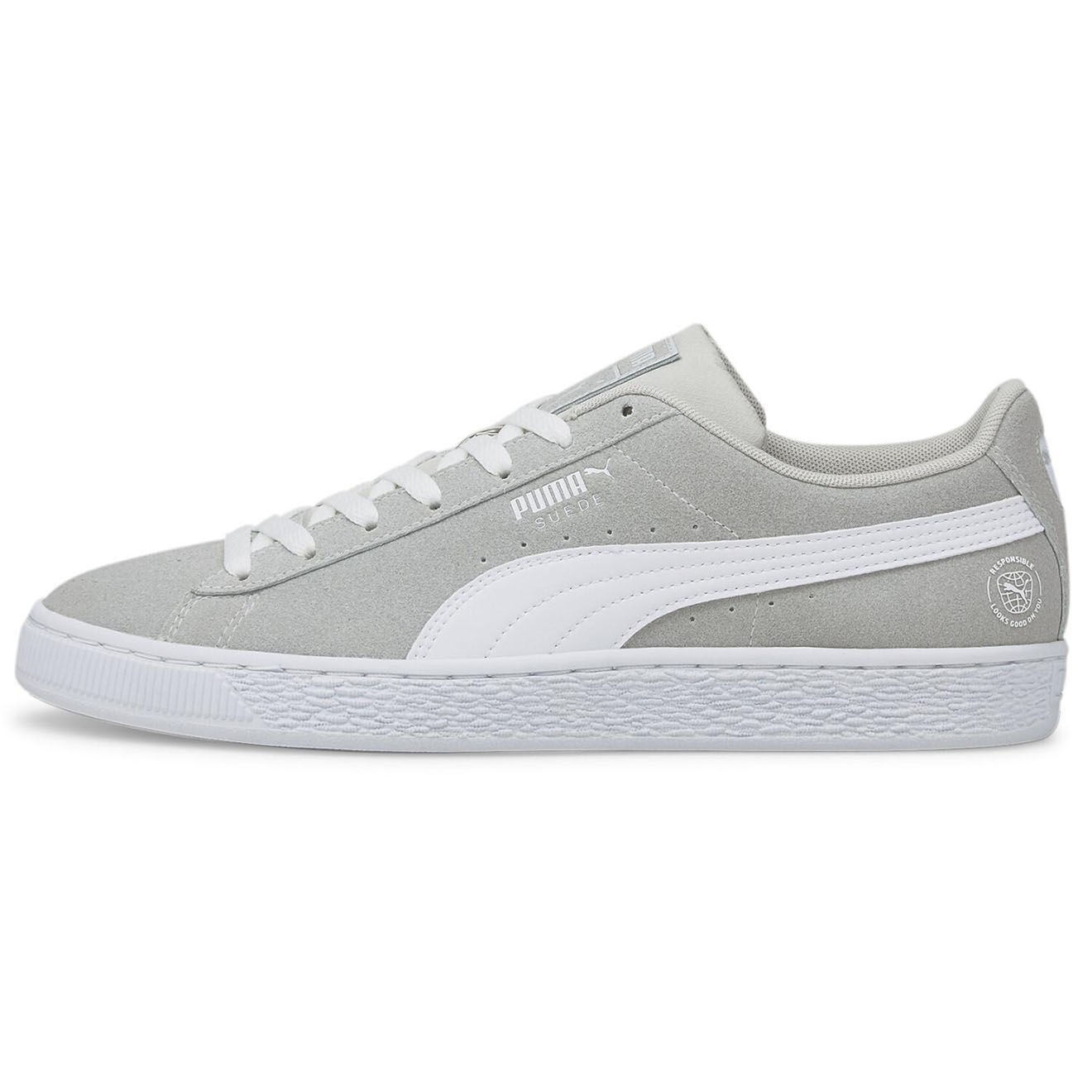 Puma - Baskets en Velours de Cuir Re:Style grises - 04 -4781080