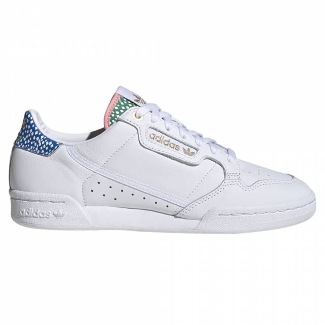 Adidas - Baskets en Cuir Continental 80 blanches - 04 -3593780