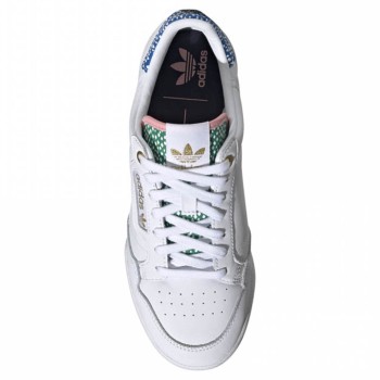 Adidas - Baskets en Cuir Continental 80 blanches - 04 -3593780