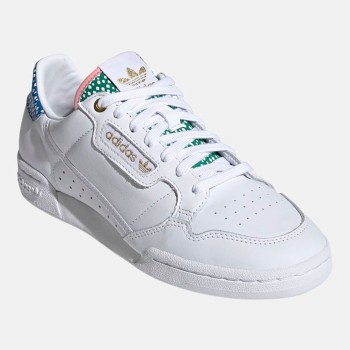 Adidas - Baskets en Cuir Continental 80 blanches - 04 -3593780