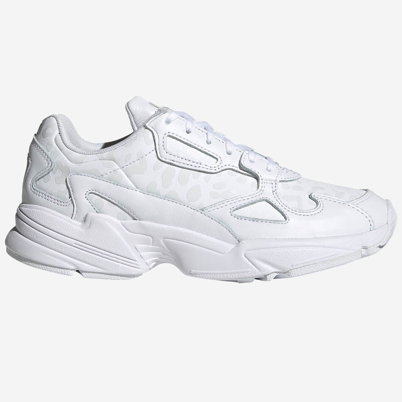 Adidas - Baskets en Cuir Falcon blanches - 04 -3480392