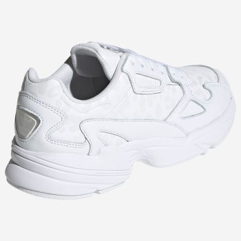 Adidas - Baskets en Cuir Falcon blanches - 04 -3480392