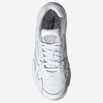 Adidas - Baskets en Cuir Falcon blanches - 04 -3480392