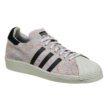 Adidas - Baskets en Toile Superstar 80S Pk gris/multicolore - 04 -2328413