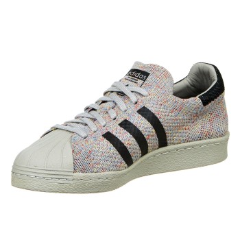 Adidas - Baskets en Toile Superstar 80S Pk gris/multicolore - 04 -2328413