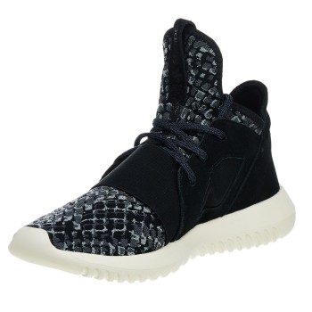 Adidas - Baskets en Velours de Cuir & Toile Tubular Defiant W noir/gris - 04 -2328212