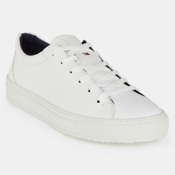 Tommy Hilfiger - Baskets basses Appleskin Cupso blanches - 04 -3897197