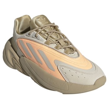 Adidas - Baskets en Cuir Ozelia beige/orange - 04 -4176755