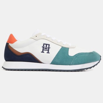 Tommy Hilfiger - Baskets en Cuir Running Evo multicolores - 04 -4984546