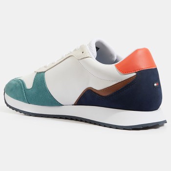 Tommy Hilfiger - Baskets en Cuir Running Evo multicolores - 04 -4984546