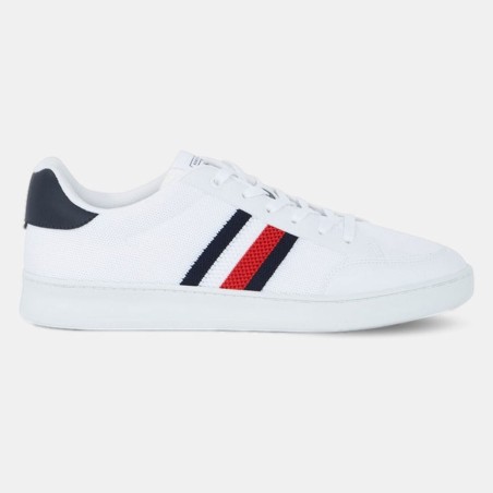 Tommy Hilfiger - Tennis Retro Cupsole Knit blanches - 04 -4785811