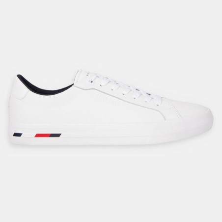 Tommy Hilfiger - Baskets en Cuir Vulc Modern blanches - 04 -4785745