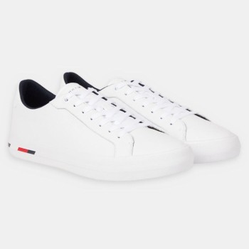 Tommy Hilfiger - Baskets en Cuir Vulc Modern blanches - 04 -4785745