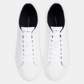 Tommy Hilfiger - Baskets en Cuir Vulc Modern blanches - 04 -4785745