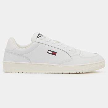 Tommy Hilfiger - Baskets en Cuir City Cupsole blanches - 04 -4785655