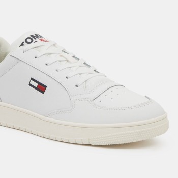 Tommy Hilfiger - Baskets en Cuir City Cupsole blanches - 04 -4785655