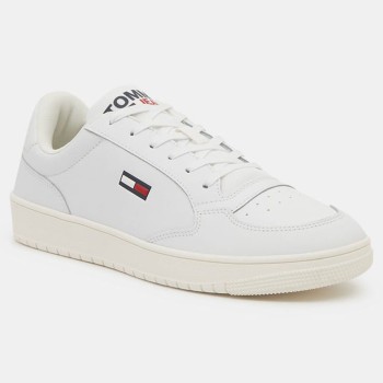 Tommy Hilfiger - Baskets en Cuir City Cupsole blanches - 04 -4785655