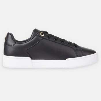 Tommy Hilfiger - Baskets en Cuir Elevated noires - 04 -4785157