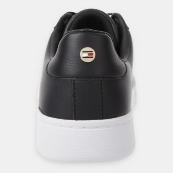 Tommy Hilfiger - Baskets en Cuir Elevated noires - 04 -4785157