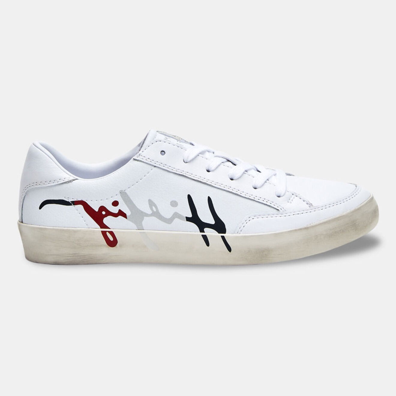 Tommy Hilfiger - Baskets en Cuir J3 Rwb Signature blanches - 04 -4543199