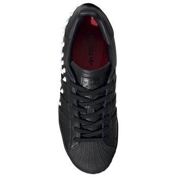 Adidas - Baskets en Cuir Superstar noires - 04 -3642866