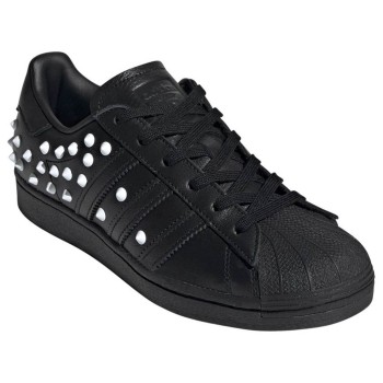 Adidas - Baskets en Cuir Superstar noires - 04 -3642866