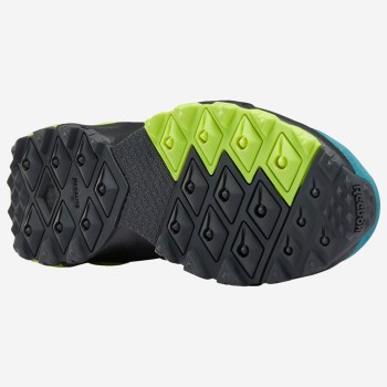 Reebok - Baskets en Velours de Cuir & Mesh Aztrek Double Mix T vert/bleu - 04 -3483179