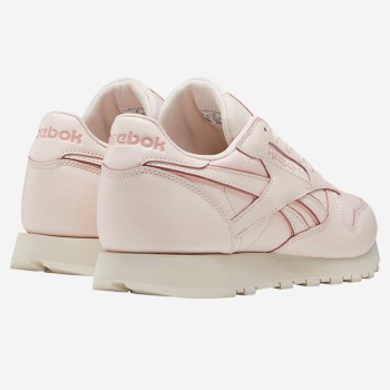 Reebok - Baskets en Cuir Cl Ltr rose clair - 04 -3483041