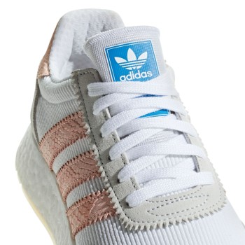 Adidas - Baskets en Velours de Cuir & Mesh I-5923 W J4 beige/blanc/rose - 04 -3214112