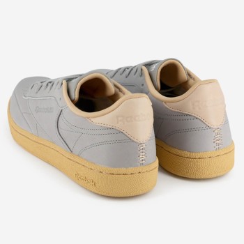 Reebok - Baskets en Cuir Club C 85 Gomme Cn3030 grises - 04 -2981939