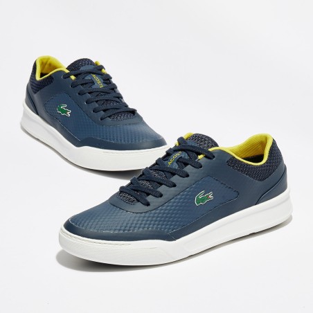 Lacoste - Baskets Explorateur Sport 317 5 bleu marine/jaune - 04 -2477030