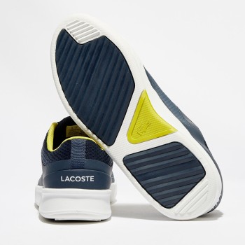 Lacoste - Baskets Explorateur Sport 317 5 bleu marine/jaune - 04 -2477030