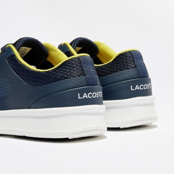 Lacoste - Baskets Explorateur Sport 317 5 bleu marine/jaune - 04 -2477030