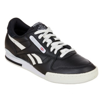 Reebok - Baskets en Cuir Phase 1 Dressed noires - 04 -2728940