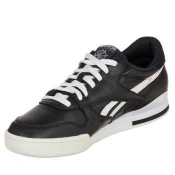 Reebok - Baskets en Cuir Phase 1 Dressed noires - 04 -2728940