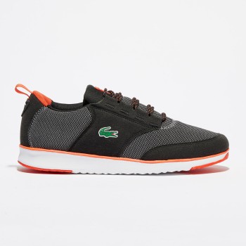 Lacoste - Baskets L.Ight 317 1 noir/rouge - 04 -2477039