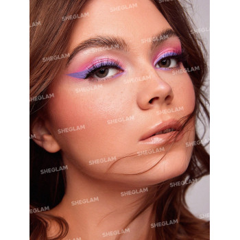 SHEGLAM Liquide Eyeliner Color Crush-tmi 7 Couleurs Résistant Aux Bavures, Crayon Eyeliner Hautement Pigmenté, Sweatproof, Facile À Utiliser, Durable , Eyeliner Violet - 2768458