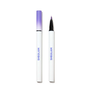 SHEGLAM Liquide Eyeliner Color Crush-tmi 7 Couleurs Résistant Aux Bavures, Crayon Eyeliner Hautement Pigmenté, Sweatproof, Facile À Utiliser, Durable , Eyeliner Violet - 2768458