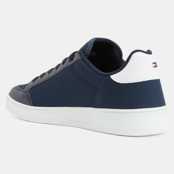 Tommy Hilfiger - Tennis Retro Cupsole Knit bleu marine - 04 -4785814