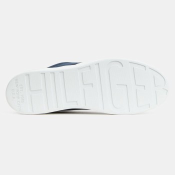 Tommy Hilfiger - Tennis Retro Cupsole Knit bleu marine - 04 -4785814