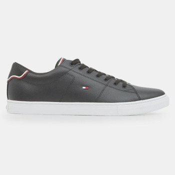 Tommy Hilfiger - Baskets en Cuir Essential noires - 04 -4336871