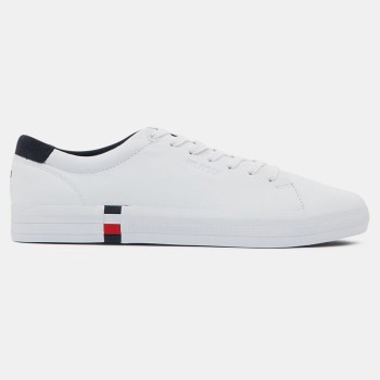 Tommy Hilfiger - Baskets en Cuir Premium blanches - 04 -4336865