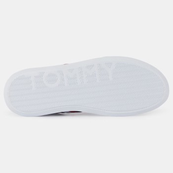 Tommy Hilfiger - Baskets en Cuir Essential Cupsole blanches - 04 -3641951