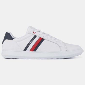 Tommy Hilfiger - Baskets en Cuir Essential Cupsole blanches - 04 -3641951