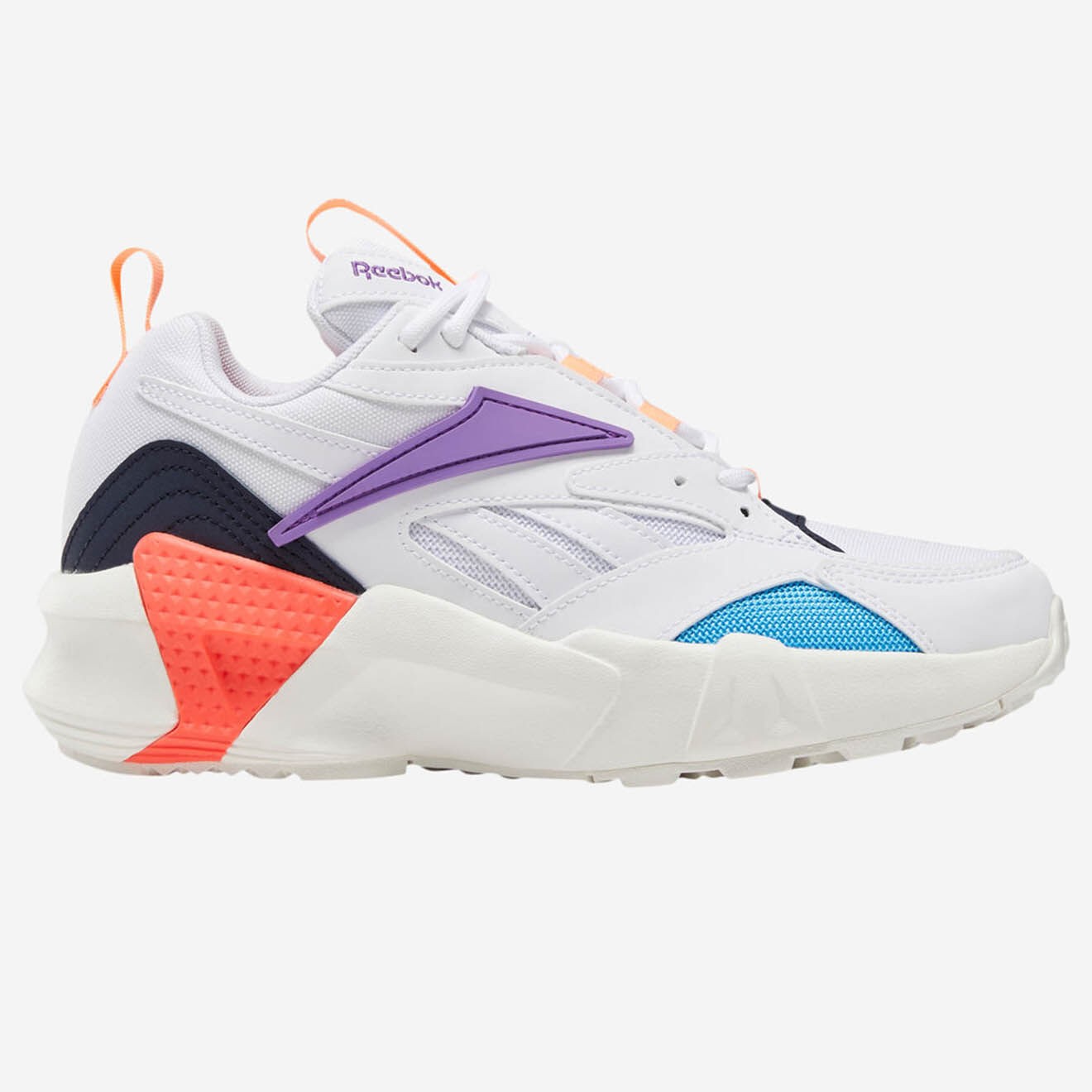 Reebok - Baskets Aztrek Double Mix P blanc/violet/turquoise - 04 -3483011