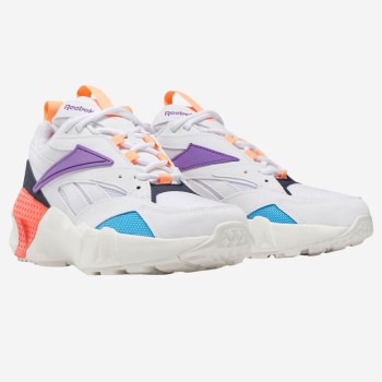 Reebok - Baskets Aztrek Double Mix P blanc/violet/turquoise - 04 -3483011