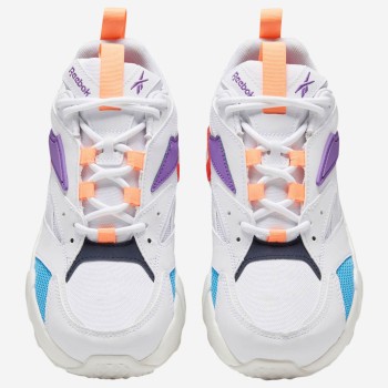 Reebok - Baskets Aztrek Double Mix P blanc/violet/turquoise - 04 -3483011